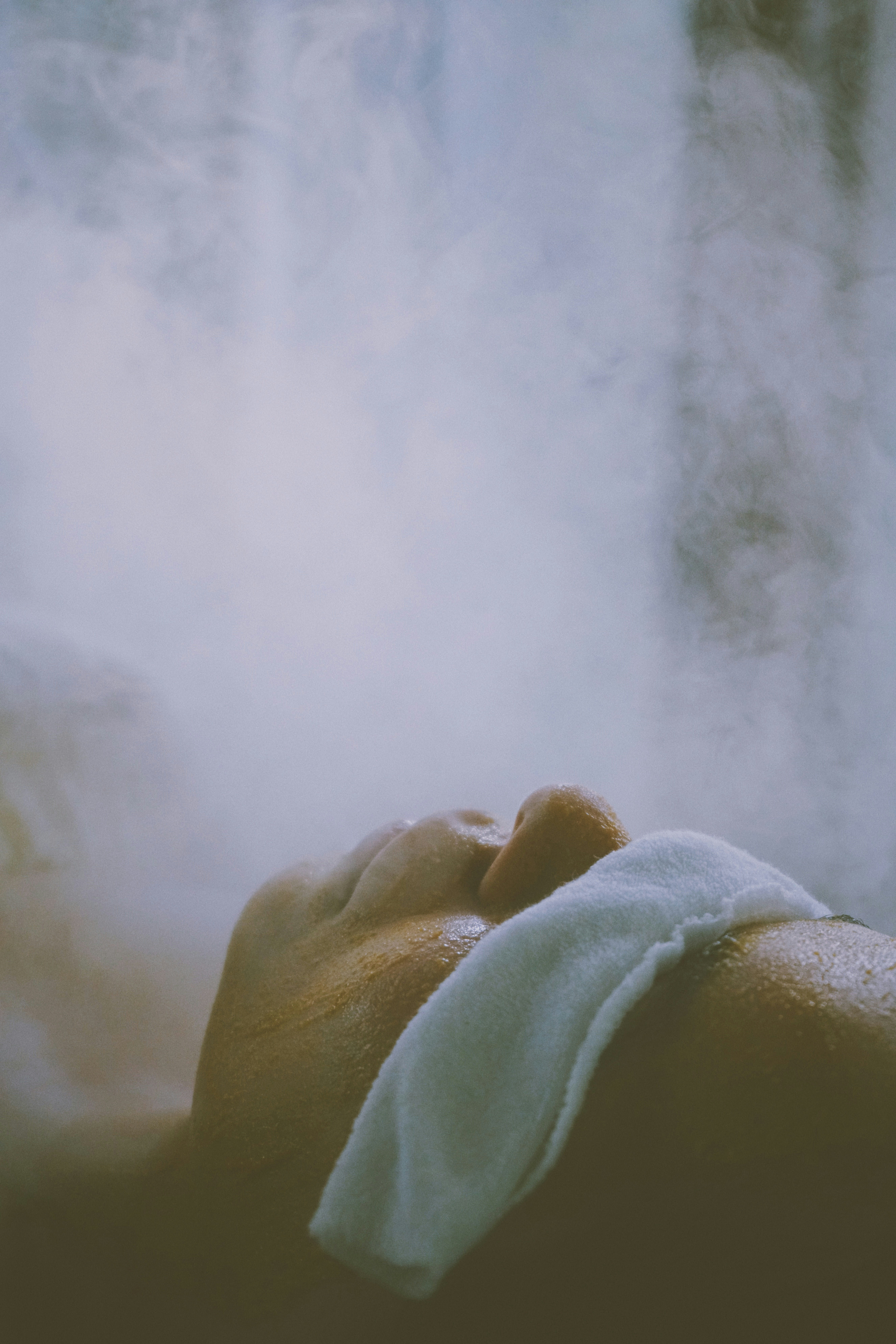 facial treatment with steam